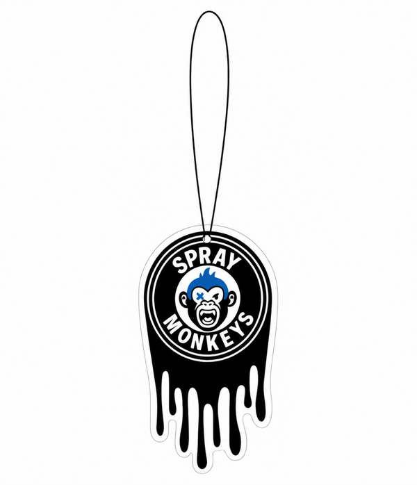 SprayMonkeys Hanging Car Air Freshener (Morning Bliss - 1 Pack)
