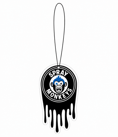 SprayMonkeys Hanging Car Air Freshener (Morning Bliss - 1 Pack)