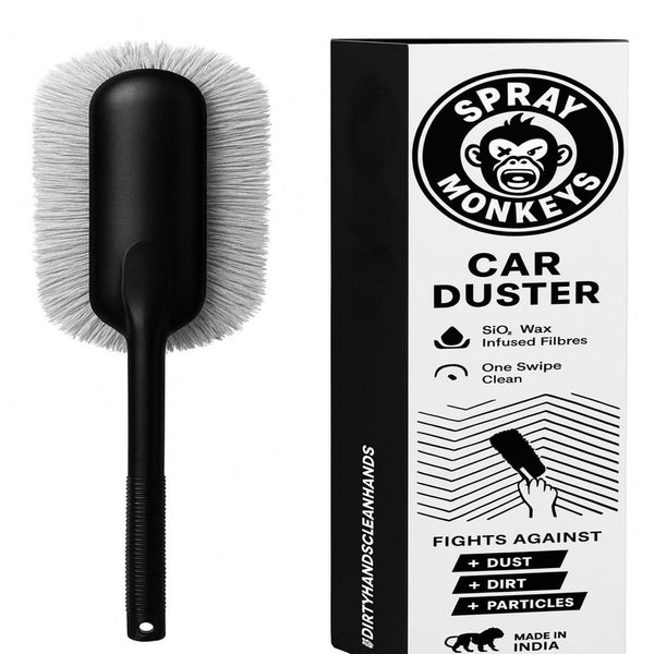 SprayMonkeys EZ Wave Car Duster with Ceramic Wax infused