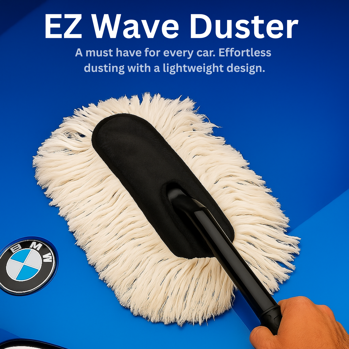 SprayMonkeys EZ Wave Car Duster with Ceramic Wax infused (2 Pack)