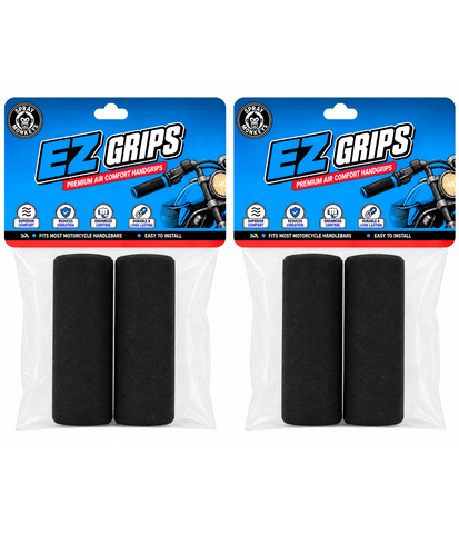 SprayMonkeys EZ Grips Comfort Bike Handle Grips (2 Pack)