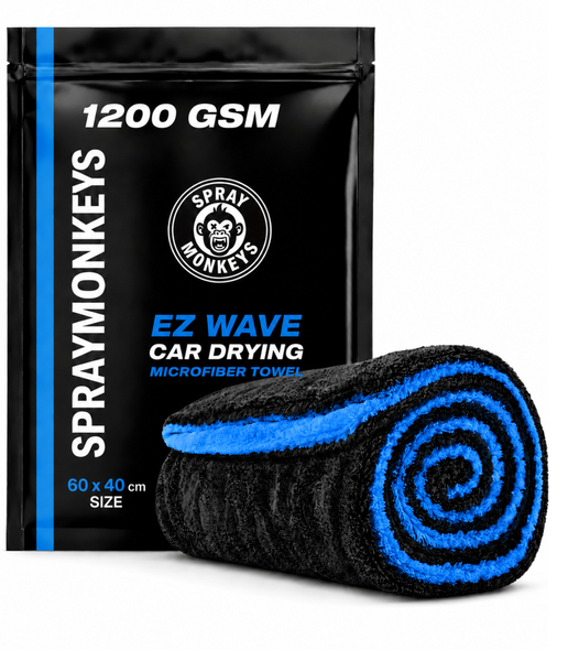 SprayMonkeys 1200 Gsm Magic Microfiber Cloth  - 1 Pack