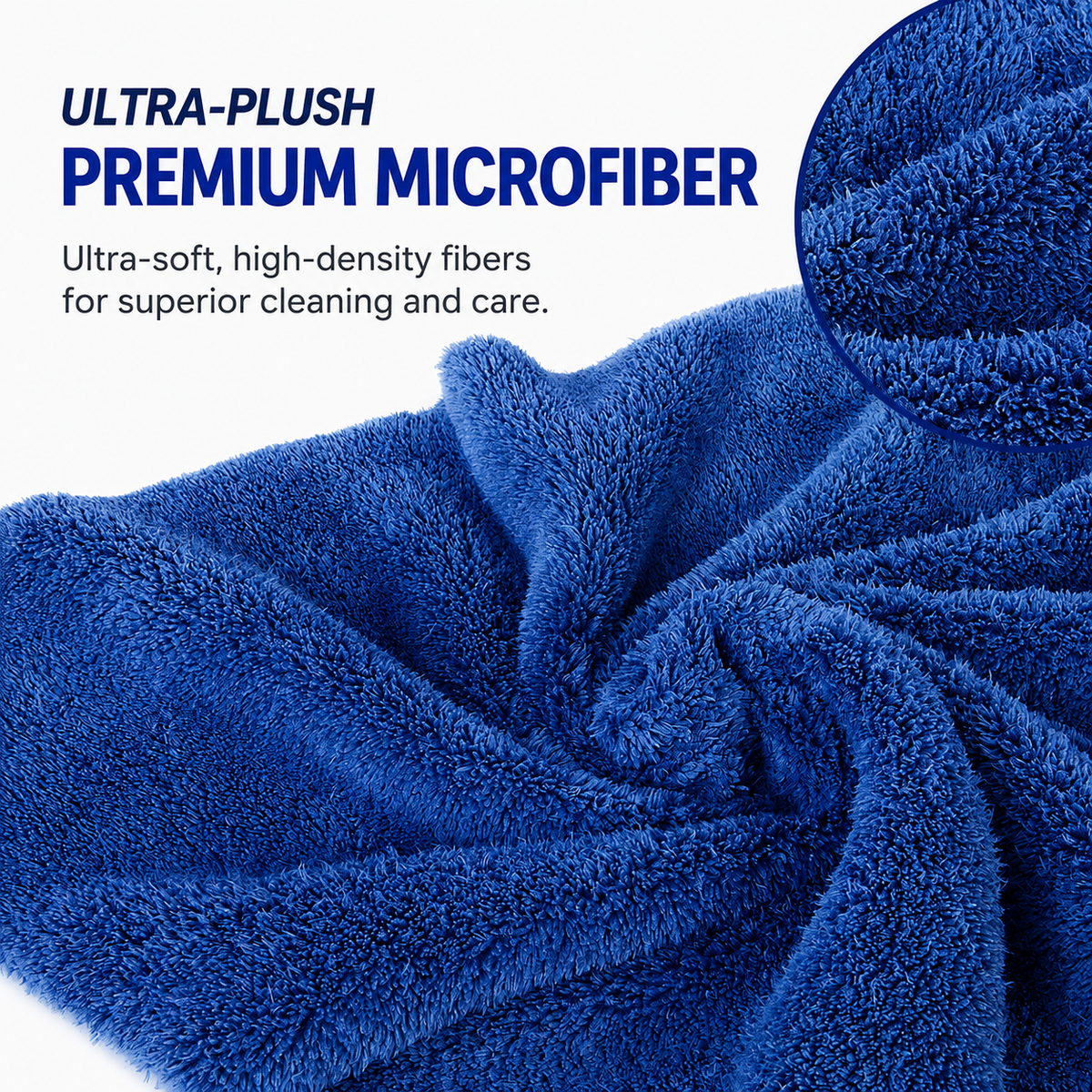 Ez Wave Car Duster with 550Gsm 2Pcs Edgeless Cloth